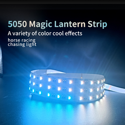 5050 RGBW τέσσερα σε μια οδηγημένη εύκαμπτη ελαφριά λουρίδα με τον τηλεχειρισμό