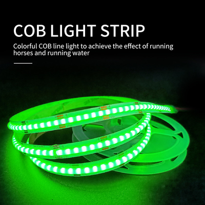 480 Bead RGB COB LED Λωρίδα 120 μοιρών Λειτουργεί με μπαταρία Αδιάβροχο