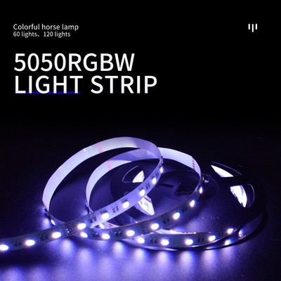 Φως τέσσερις νέου επτά οδηγήσεων χρώματος SMD5050 σε έναν λαμπτήρα χαμηλής τάσης
