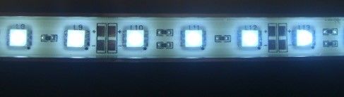 Άκαμπτο φως λουρίδων των RGB οδηγήσεων Dmx SMD εικονοκυττάρου για τον υπαίθριο τοίχο 10mm οικοδόμησης πλάτος PCB